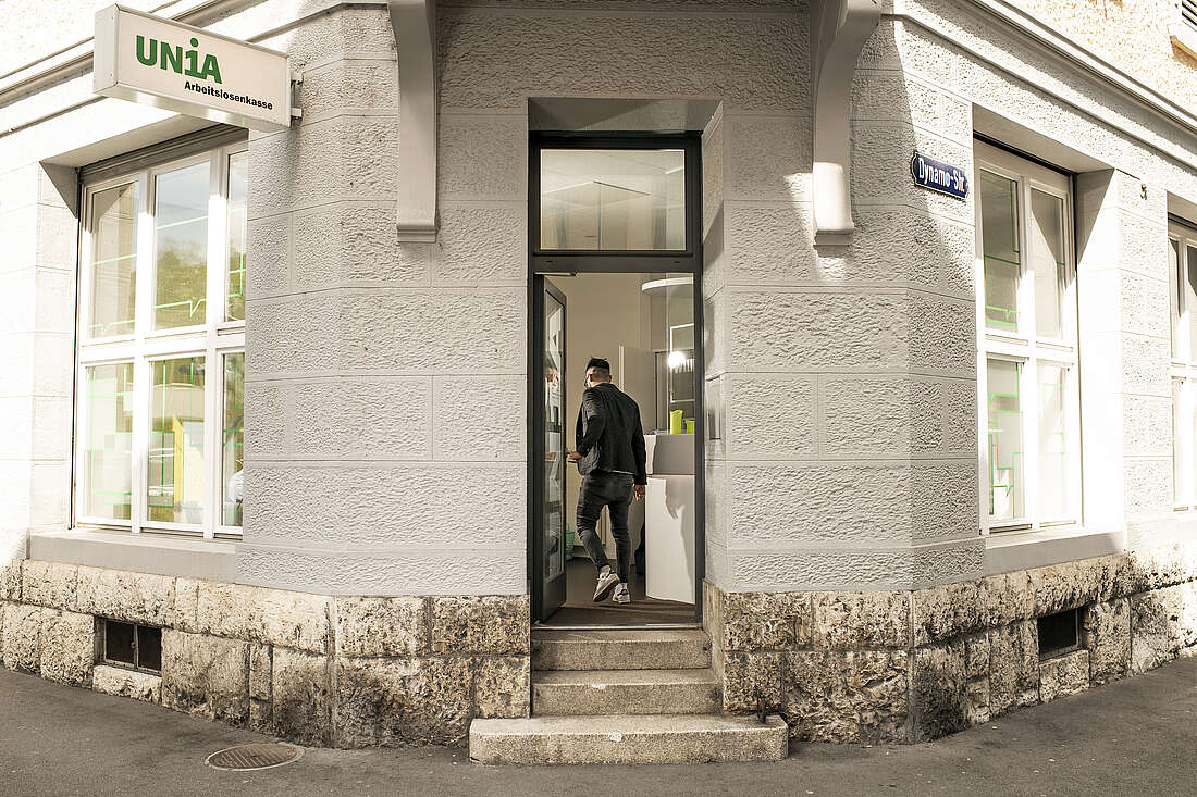 Standorte Unia Arbeitslosenkasse