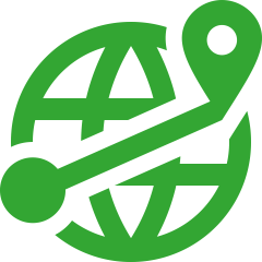 Weltkugel als Symbol für Internationales PDU1 Formular